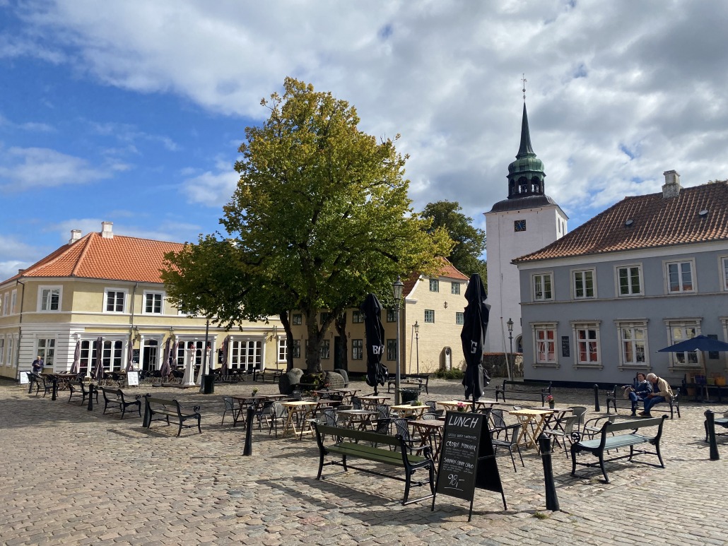 Das Zentrum von Ærøskøbing